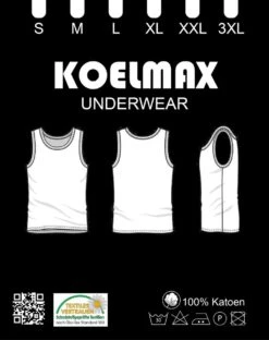 Merkloos Heren Onderhemd - Zwart - 2 Pack - Maat M -LingaDore Ondergoed Winkle 949x1200 4