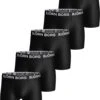 Björn Borg - Heren Onderbroeken 5-Pack Performance Boxers - Zwart - Maat XXL -LingaDore Ondergoed Winkle 950x1200
