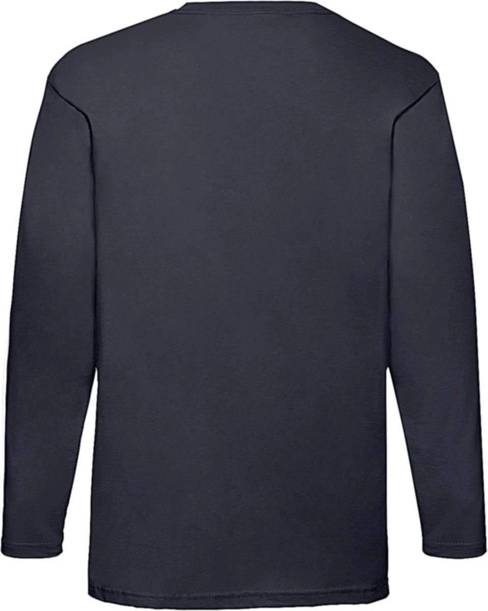 2 Pack Fruit Of The Loom Value Weight Longsleeve T-shirt Donker Blauw Maat L 7 2 Pack Fruit Of The Loom Value Weight Longsleeve T-shirt Donker Blauw Maat L - Afbeelding 5