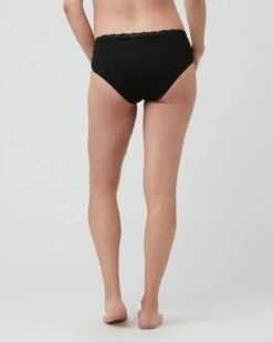 Organic Cotton Lacey Briefs Silver Marl, L 19 Organic Cotton Lacey Briefs Silver Marl, L -LingaDore Ondergoed Winkle 959x1200 5