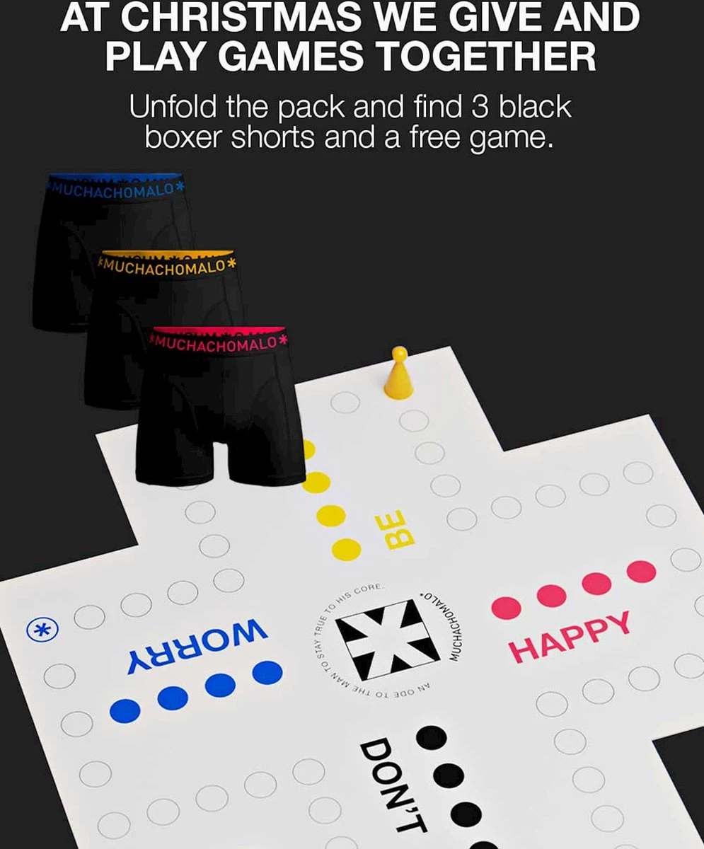 Muchachomalo-3-pack Onderbroeken Voor Mannen-Elastisch Katoen-Boxershorts - Maat L 7 Muchachomalo-3-pack Onderbroeken Voor Mannen-Elastisch Katoen-Boxershorts - Maat L - Afbeelding 5